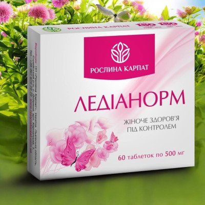 ЛЕДІАНОРМ 60 ТАБЛЕТОК — РОСЛИННИЙ КОМПЛЕКС ДЛЯ ЖІНОЧОГО ЗДОРОВ’Я ЛЕДІАНОРМ 60 ТАБЛЕТОК — РОСЛИННИЙ КОМПЛЕКС ДЛЯ ЖІНОЧОГО ЗДОРОВ’Я