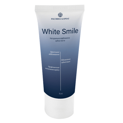 Зубна гель- паста White Smile 75 мл.