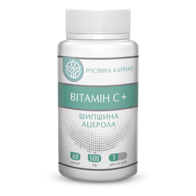 Вітамін С+ 60 кап. Вітамін С+ 60 кап.